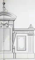 An illustration from Vieille Montagne : album d'objets d'art et d'ornementation architecturale : V.M. 1875. (1875)