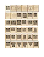 Picture 1 of 17 from Les singvliers et novveavx pourtraicts, du seigneur Federic Vinciolo Venitien, pour toutes sortes d'ouurages de lingerie. Dediela Royne: Derechef et povr la cinquiesme fois augmentez, outre le reseau premierle point couppé lacis de plusieurs beaux differents pourtraits de reseau de point compté, auec le nombre des mailles, choses non encore veuë ny inuentee (1588), leaf 0