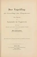 An illustration from Der Vogelflug als Grundlage der Fliegekunst : ein Beitrag zur Systematik der Flugtechnik (1889)
