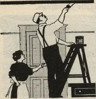 An illustration from Wall paper for every home, 1916 (1916)