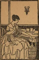 An illustration from Wall paper for every home, 1916 (1916)