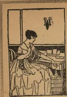 An illustration from Wall paper for every home, 1916 (1916)