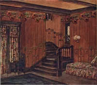 An illustration from Wall papers and cretonnes, 1911 (1911)