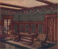 An illustration from Wall papers and cretonnes, 1911 (1911)
