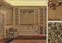 Picture 10 of 11 from Wall papers with special cretonnes to match (1912), leaf 7