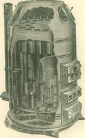 An illustration from Warming and ventilating for public buildings, schools, halls, stores, dwellings, etc. (1887)