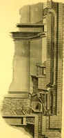 An illustration from Warming and ventilation for public buildings, schools, halls, stores, dwellings, etc., etc. : with a description of the Hess "pure air" furnaces, heaters, cooking stoves, ovens, fire-places; &c. : manufactured by the Hess Stove Works, Geo. H. Hess Co'y, proprietors ... (1887)