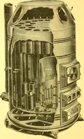 An illustration from Warming and ventilation for public buildings, schools, halls, stores, dwellings, etc., etc. : with a description of the Hess "pure air" furnaces, heaters, cooking stoves, ovens, fire-places; &c. : manufactured by the Hess Stove Works, Geo. H. Hess Co'y, proprietors ... (1887)
