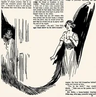 An illustration from Weird Tales, Vol. 2, No. 1 (July–August 1923) (1923)