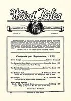 An illustration from Weird Tales, Vol. 6, No. 3 (September 1925) (1925)
