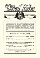 An illustration from Weird Tales, Vol. 6, No. 4 (October 1925) (1925)
