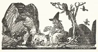 An illustration from Weird Tales v06 n05 [1925-11] (1925)