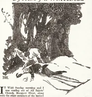 An illustration from Weird Tales, Vol. 15, No. 4 (April 1930) (1930)
