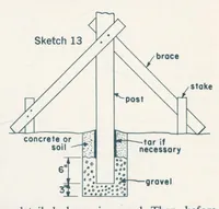 An illustration from Create better living with fencing in your yard (1960)