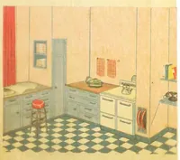 An illustration from Wetherill's interior gloss finish. (1930)