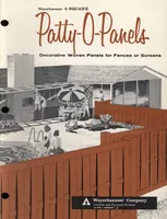 Picture 1 of 7 from Patty-o-panels: decorative woven panels for fences or screens (1960), leaf 0