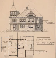An illustration from Cottages (1884)