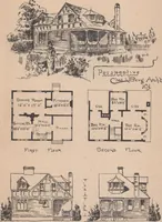 An illustration from Cottages (1884)