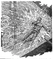 An illustration from Wonder Stories Quarterly, Vol. 2, No. 4 (September 1930) (1930)