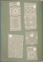 An illustration from Nets : Sample book of machine-made Nottingham lace / John L. Young Ltd., Manufacturers (1925)
