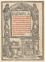 Picture 1 of 17 from Esemplario di lavori, dove le tenere fanciullealtre donne nobile potranno facilmente imparare il modoordine di lavorare, cusire, raccamare,finalmente far tutte quelle gentilezzelodevoli opere, le quali po' fare una donna virtuosa con laco [!] in mano, con li suoi compassi, misure. (1529), leaf 0