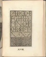 An illustration from Esemplario di lavori, dove le tenere fanciullealtre donne nobile potranno facilmente imparare il modoordine di lavorare, cusire, raccamare,finalmente far tutte quelle gentilezzelodevoli opere, le quali po' fare una donna virtuosa con laco [!] in mano, con li suoi compassi, misure. (1529)