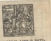 An illustration from Esemplario di lavori, dove le tenere fanciullealtre donne nobile potranno facilmente imparare il modoordine di lavorare, cusire, raccamare,finalmente far tutte quelle gentilezzelodevoli opere, le quali po' fare una donna virtuosa con laco [!] in mano, con li suoi compassi, misure. (1529)