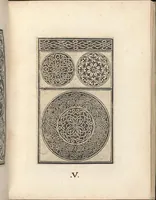 An illustration from Esemplario di lavori, dove le tenere fanciullealtre donne nobile potranno facilmente imparare il modoordine di lavorare, cusire, raccamare,finalmente far tutte quelle gentilezzelodevoli opere, le quali po' fare una donna virtuosa con laco [!] in mano, con li suoi compassi, misure. (1529)