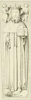 An illustration from The history and antiquities of the abbey and cathedral church of Gloucester : illustrated by a series of engravings of views, elevations, plans, and details of that edifice, with biographical anecdotes of eminent persons connected with the establishment (1829)