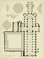 Picture 1 of 28 from The history and antiquities of the abbey and cathedral church of Gloucester : illustrated by a series of engravings of views, elevations, plans, and details of that edifice, with biographical anecdotes of eminent persons connected with the establishment (1829), leaf 6
