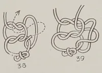 An illustration from Abbott's encyclopedia of rope tricks (1900)