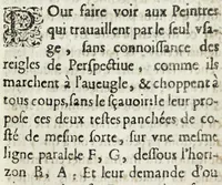 Picture 31 of 32 from Abbreviations des plus difficiles operations de perspective pratique : soulagement tres-grand aux curieux de cét art, principalement aux vrais peintres, qui operent auec connoissance de raison (1644), leaf 209