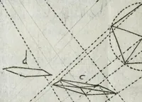 An illustration from Abbreviations des plus difficiles operations de perspective pratique : soulagement tres-grand aux curieux de cét art, principalement aux vrais peintres, qui operent auec connoissance de raison (1644)
