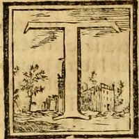 An illustration from Abcedario pittorico : nel quale compendiosamente sono descritte le patrie, i maestri, ed i tempi, ne' quali fiorirono circa quattro mila professori di pittura, di scultura, e d'architettura : diviso in tre parti ... (1704)