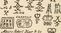 Picture 48 of 66 from The ABC of collecting old English china, giving short history of the English factories, and showing how to apply tests for unmarked china before 1800 (1908), leaf 107