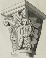 An illustration from Abécédaire, ou, Rudiment d'archéologie : architecture religieuse (1886)