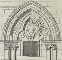 An illustration from Abécédaire, ou, Rudiment d'archéologie : architecture religieuse (1886)
