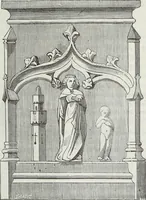 An illustration from Abécédaire, ou, Rudiment d'archéologie : architecture religieuse (1886)