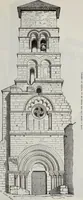An illustration from Abecedaire ou rudiment d'archelogie : architecture religieuse ... (1867)