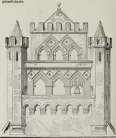 An illustration from Abecedaire ou rudiment d'archelogie : architecture religieuse ... (1867)