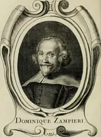 An illustration from Abrégé de la vie des plus fameux peintres, avec leurs portraits gravés en taille-douce, les indications de leurs principaux ouvrages, quelques réflexions sur leurs caractères, et la maniere de connoître les desseins et les tableaux des grands maîtres (1762)