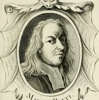 An illustration from Abrégé de la vie des plus fameux peintres, avec leurs portraits gravés en taille-douce, les indications de leurs principaux ouvrages, quelques réflexions sur leurs caractères, et la maniere de connoître les desseins et les tableaux des grands maîtres (1762)