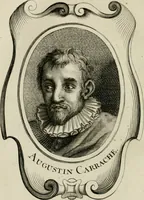 An illustration from Abrégé de la vie des plus fameux peintres, avec leurs portraits gravés en taille-douce, les indications de leurs principaux ouvrages, quelques réflexions sur leurs caractères, et la maniere de connoître les desseins et les tableaux des grands maîtres (1762)