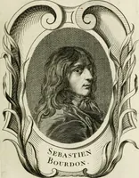 An illustration from Abrégé de la vie des plus fameux peintres, avec leurs portraits gravés en taille-douce, les indications de leurs principaux ouvrages, quelques réflexions sur leurs caractères, et la maniere de connoître les desseins et les tableaux des grands maîtres (1762)