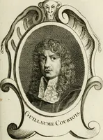 An illustration from Abrégé de la vie des plus fameux peintres, avec leurs portraits gravés en taille-douce, les indications de leurs principaux ouvrages, quelques réflexions sur leurs caractères, et la maniere de connoître les desseins et les tableaux des grands maîtres (1762)