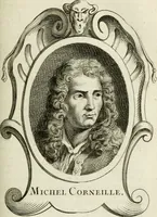 An illustration from Abrégé de la vie des plus fameux peintres, avec leurs portraits gravés en taille-douce, les indications de leurs principaux ouvrages, quelques réflexions sur leurs caractères, et la maniere de connoître les desseins et les tableaux des grands maîtres (1762)