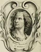 An illustration from Abrégé de la vie des plus fameux peintres, avec leurs portraits gravés en taille-douce, les indications de leurs principaux ouvrages, quelques réflexions sur leurs caractères, et la maniere de connoître les desseins et les tableaux des grands maîtres (1762)