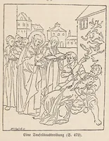 An illustration from Aberglaube und zauberei von den ältesten zeiten an bis in die gegenwart (1898)