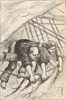 Picture 50 of 76 from Aboard the Mavis : it is told in this book how five boys and five girls cruise in the schooner "Mavis" about the east end of Long Island, and how, in (1880), leaf 144