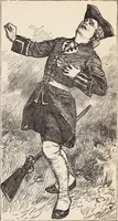 An illustration from Aboard the Mavis : it is told in this book how five boys and five girls cruise in the schooner "Mavis" about the east end of Long Island, and how, in (1880)